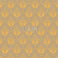 アップリケ調のパターンタイル(1)模様