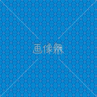 青の和柄パターンタイル模様