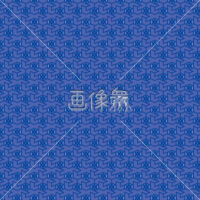青の着物柄パターンタイル模様