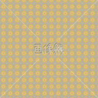 黄の幾何学調のパターンタイル模様