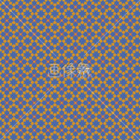 青のダイヤ風のパターンタイル模様