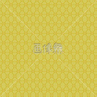 黄の和柄パターンタイル模様