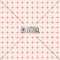 ピンクの星と花のパターン模様