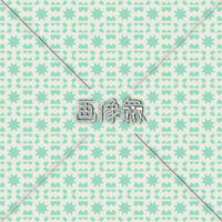 緑の風車調のパターン模様