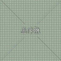 緑の小花アート調のパターン模様