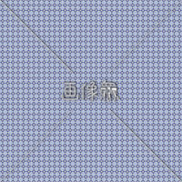 青の小花アート調のパターン模様