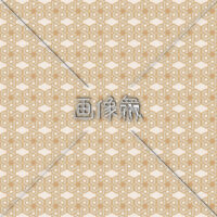 茶色の寺院紋風のパターン模様