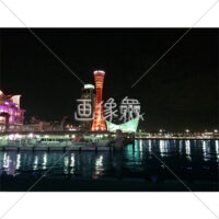 ハーバーランドの夜景の(11)写真