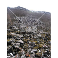 九賽溝の岩山の写真