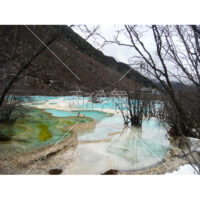 九賽溝の黄龍の写真