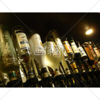 ワインボトルの写真