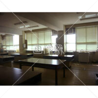 学校・家庭科室など教室の写真素材