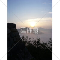 朝の雲海(15)写真素材