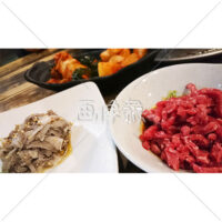 焼肉屋での風景写真