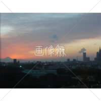 きれいな夕焼けの写真