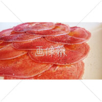 脂ののった牛塩タンの写真素材