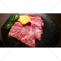 脂ののったカルビの写真