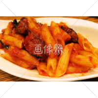 ペンネアラビアータの写真素材