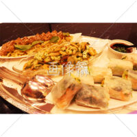 イタリアンバイキングの無料写真素材