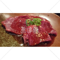 ぷるぷるのホルモンの写真素材