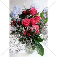 バラの花束の写真素材