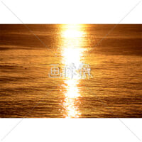 夕焼けの写真素材