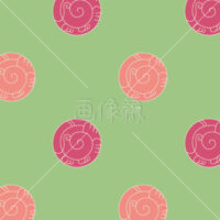 干支の竜イラストタイル(1)模様