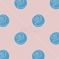 干支の蛇イラストタイル(2)模様