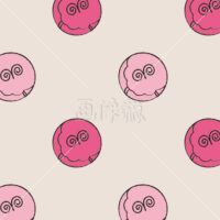 干支の羊イラストタイル(1)模様