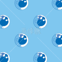 干支の猪イラストタイル(2)模様