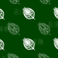 食虫植物のパターンタイル(1)模様