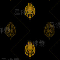 食虫植物のパターンタイル(5)模様