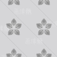 食虫植物の花形パターンタイル(2)模様