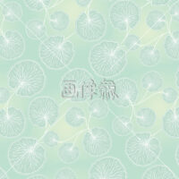 黄緑のはす形のパターンタイル模様