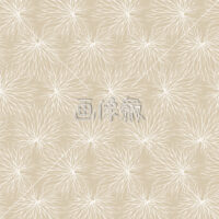 ベージュの葉脈柄のパターンタイル模様