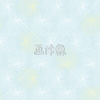 黄緑の葉脈柄のパターンタイル模様