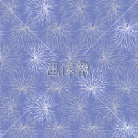 青緑の葉脈柄のパターンタイル模様