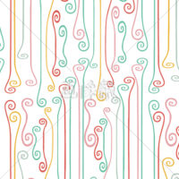 カラフル風呂敷柄のパターンタイル(3)模様