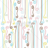 カラフル風呂敷柄のパターンタイル(4)模様