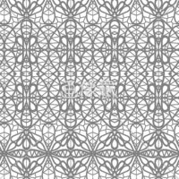 ガーリーなレースのパターン素材(グレー)