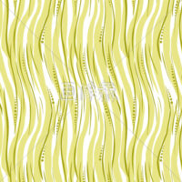 水の流れのような流線パターン模様素材(イエロー)