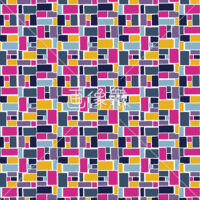 モザイクタイルのパターン模様素材(カラフル・紫ベース)