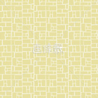 モザイクタイルのパターン模様素材(パステル・イエロー)