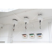 廃墟ガソリンスタンドの(1)写真