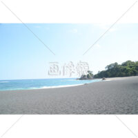 晴天の海辺の写真素材(1)