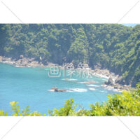 晴天の海辺の写真素材(7)