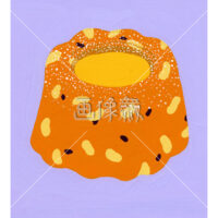 クグロフの絵を描いたイラスト