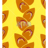 惣菜パンの絵を描いたイラスト