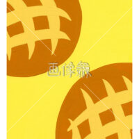 ボール状パンの絵を描いたイラスト