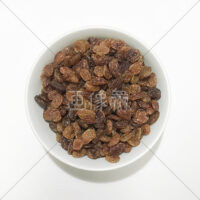 サルタナレーズン200グラムの写真素材